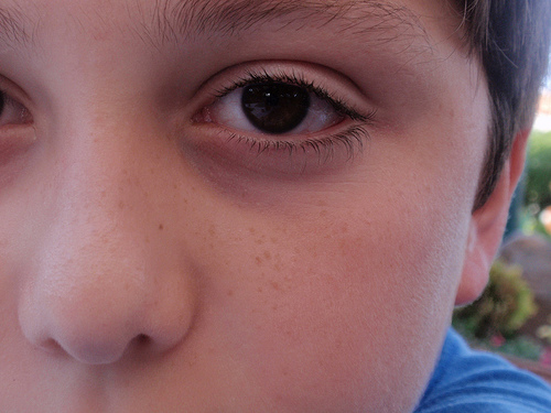 close up boy